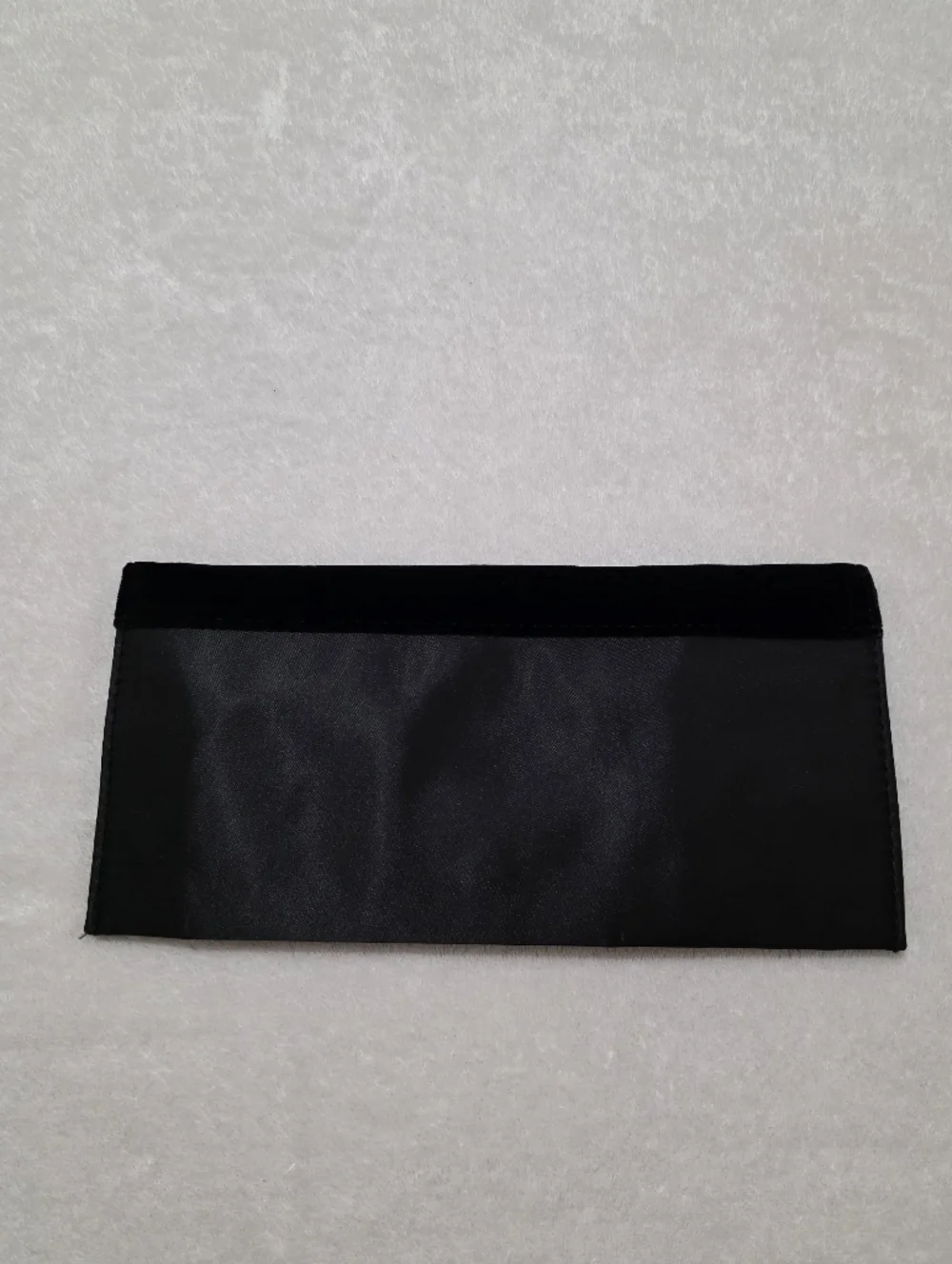 YVES SAINT LAURENT YSL Parfums Black Velvet Satin Evening Bag Clutch - Picture 8 of 8
